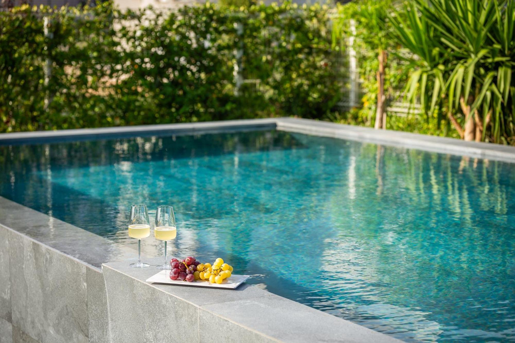 New Luxury Apartment With Private Heated Pool And Amazing Terrace With Seaview Split Ngoại thất bức ảnh