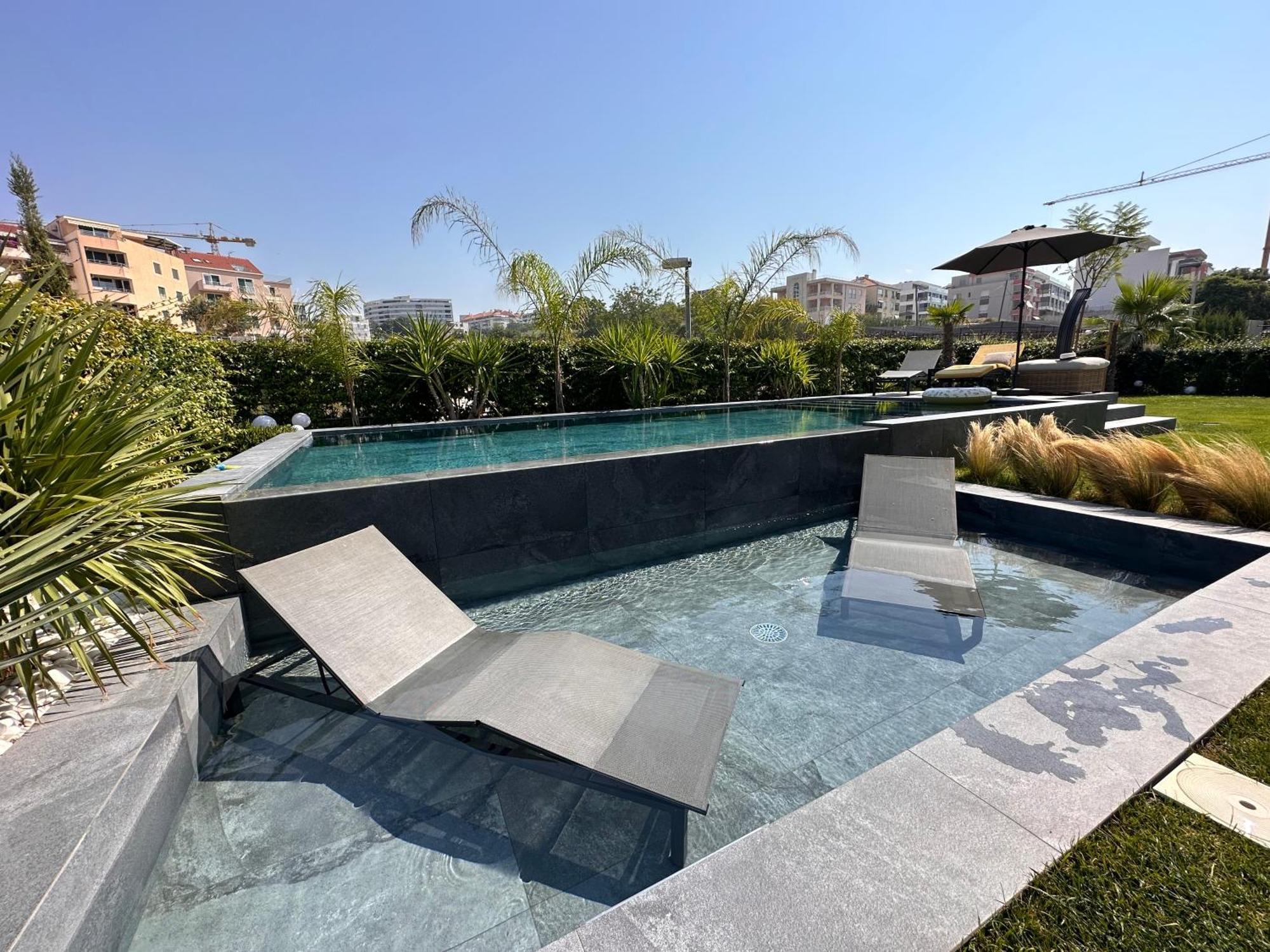 New Luxury Apartment With Private Heated Pool And Amazing Terrace With Seaview Split Ngoại thất bức ảnh